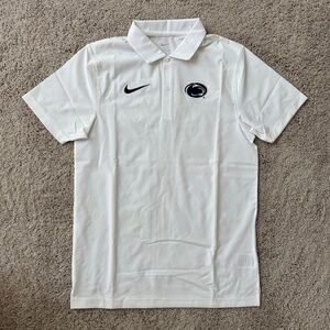 Penn State Nike Men's Dri-Fit Polo Dress Shirt